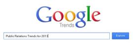 google trends pr