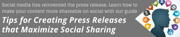 Press Release Social Sharing
